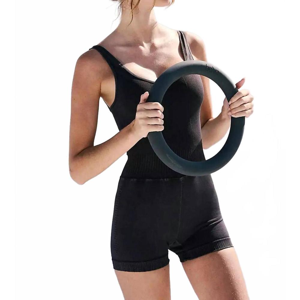 NEW FP MOVEMENT good karma runsie in black - Picture 2 of 4